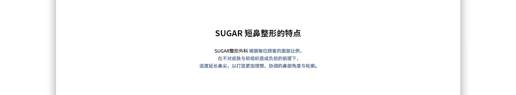 슈가 짧은코 성형의 특징